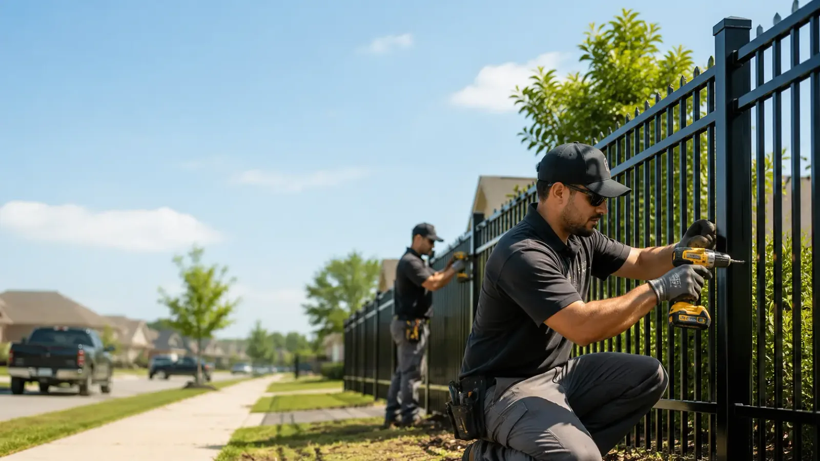 Metal Fence Installation in Camargo, OK
